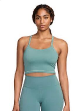 Nike Teal Cropped Sports Bralette